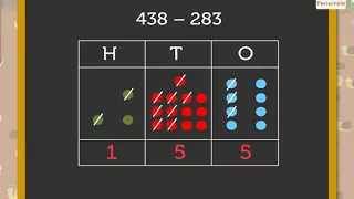 Subtraction Of 3 Digit Numbers By Regrouping Hundreds To Tens | Mathematics Grade 2 | Periwinkle