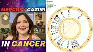 Mercury Cazimi in Cancer