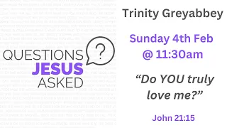 Trinity Live at 11:30am on Sunday 4th February 2024 from Trinity Presbyterian Greyabbey.