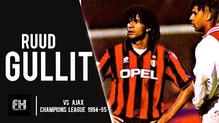 Ruud Gullit ● Skills ● Ajax 2:0 AC Milan ● Group D Champions League 1994-95