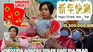 UNBOXING ANGPAO IMLEK DARI MAJIKAN TAIWAN !! ALHAMDULILLAH TETAP BERSYUKUR BANYAK - SEDIKIT