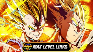 A PURE MONSTER!! LEVEL 10 LINKS 100% RAINBOW STAR EZA LR MAJIN VEGETA! (DBZ: Dokkan Battle)