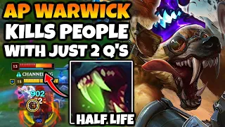 The most insane AP Warwick Mid game you will ever see (In HIGH ELO?!)