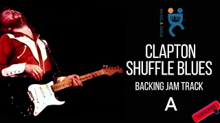 Clapton shuffle Blues (Sweet home Chicago) - Backing Jam track in A