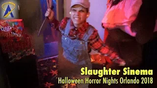 Slaughter Sinema highlights from Halloween Horror Nights Orlando 2018