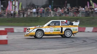Rajd Śląska 2023 | Pure Sound Audi Quattro S1 | Grzegorz Olchawski /  Przemek Bosek