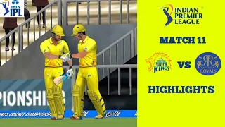 CSK vs RR II Chennai Super Kings VS Rajasthan Royals IPL 2024 Match Highlights II WCC 3 Gameplay