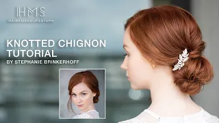 Knotted Chignon Tutorial by Stephanie Brinkerhoff | Kenra Professional