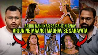 Mahabharat Episode 209 Part 2 | Reaction | Krishna enlightens Arjun.