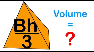 How to Derive The Volume? Hard Geometry Problem