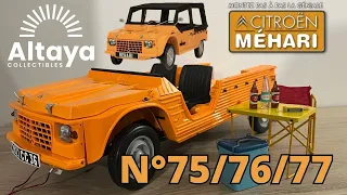 N°75 / 76 / 77 Construisez la célèbre Citroën MÉHARI de chez  @SpotTVAltaya