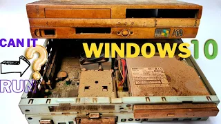 20 Years abandoned in the kitchen ? - Tiny Pc NEC Restoration - Does it run with Windows 10?