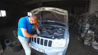 Профессиональный ремонт Американского внедорожника.Радиатор Jeep Grand Cherokee.