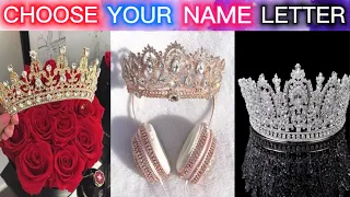 Choose Your Name Letter & See Your Beautiful Elegant Crowns👑💝 | Elegant Crown Gift🎁💥 |