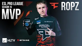 ropz - HLTV MVP of ESL Pro League Season 15