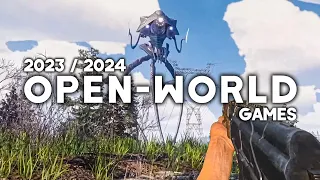 TOP 10 Best Upcoming OPEN-WORLD Games of 2023 & 2024 (4K 60FPS)