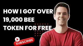 🔴 HOW I GOT 19,000 BEE TOKEN FOR FREE (Invitation Code; shirsorns)