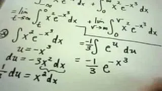 Improper Integral - Infinity in Upper and Lower Limits