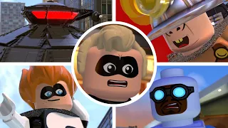 LEGO The Incredibles  - All Bosses/All Boss Fights + ENDING (PC, PS4, Nintendo, Xbox)