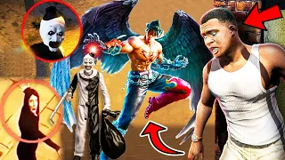 Franklin Found LUCIFER To Catch SERBIAN DANCING LADY in GTA 5 | SHINCHAN and CHOP