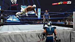 FULL MATCH - Ultimo Dragon vs Rey Mysterio| Cruiserweight Champion| WWE 2K23 PS4 Gameplay