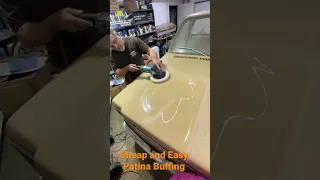 Cheap and Easy Patina Buffing #c10 #patina #diygarage