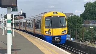 Trains at Peckham Rye 20/07/2022