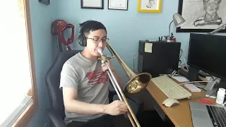 First time trying Trombone