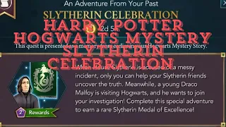 Harry Potter Hogwarts Mystery Slytherin Celebration