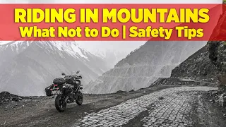 How to Ride in Mountains | 10 Points | Motorcycle or Car |  Hindi