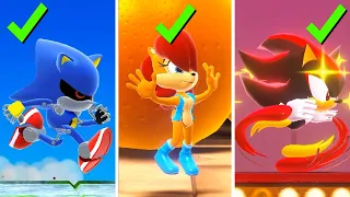 5 NEW Playable Characters in Sonic Superstars! :o ⭐️ [Sonic Superstars mods Gameplay]