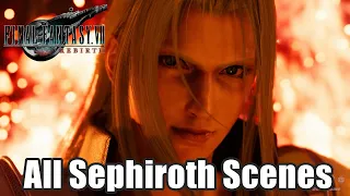 Final Fantasy VII Rebirth - All Sephiroth Movie Cutscenes (Demo)