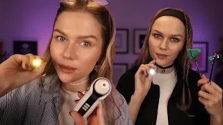 ASMR Doctor's Taking Care of You!  (Face Exam, Scalp Check, Skin Exam)