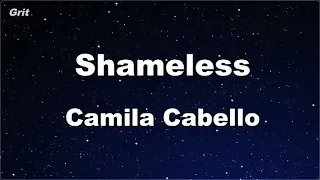 Shameless - Camila Cabello Karaoke 【No Guide Melody】 Instrumental