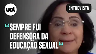 Damares defende educação sexual contra abusos: 'Se eu tivesse sido orientada, teria denunciado'