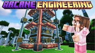 My Ultimate Cobblestone farm! - Create Arcane Engineering Episode 8