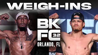 BKFC 32 Live Weigh-In's!