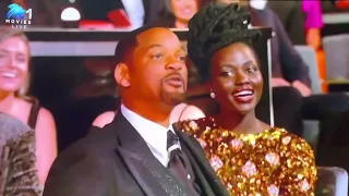 Will Smith SLAPS Chris Rock because his wife didn’t like the joke (uncensored) he did laugh at first