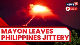 Mayon Volcano Eruption | Philippines’ Most Active Volcano Spews Lava | Philippines Volcano Eruption