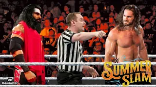 Last Man Standing - Veer Mahaan vs Seth Rollins : SummerSlam 2022 - WWE 2K22
