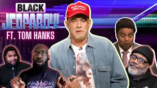 SNL Black Jeopardy with Tom Hanks Reaction!