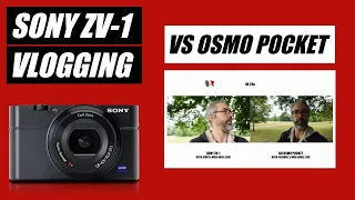 SONY ZV-1 vs DJI Osmo Pocket | Which is the Best Vlogging Camera for YouTube?