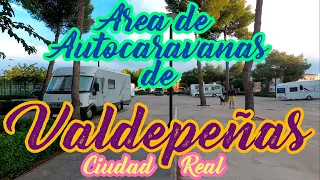 Area de Autocaravanas de Valdepeñas (Ciudad Real)