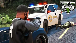 O ALVO ERA UM POLICIAL - GTA V ASSASSINO DE ALUGUEL