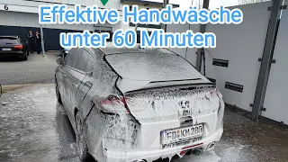 Auto Waschen: Handwäsche in unter 60 Minuten. Perfekt sauber ohne Kratzer