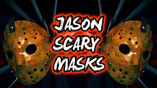 [4K] Jason Scary Masks || Friday the 13th VJ Loops Halloween Pack