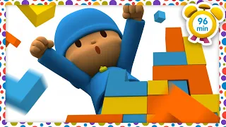 🏗POCOYO in ENGLISH -Playtime with building blocks [96 min] Full Episodes |VIDEOS & CARTOONS for KIDS