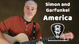 America by Simon & Garfunkel - Acoustic Guitar Lesson Series