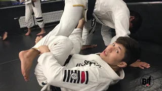 Thalison Soares - DeLaRiva to back take - Bjj Technique