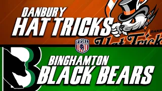 Danbury Hat Tricks at Binghamton Black Bears